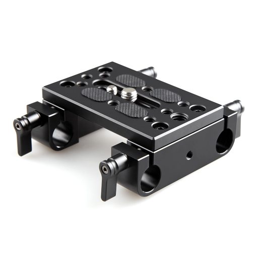 SmallRig 1775 Mounting Plate with 15mm Rod Clamps