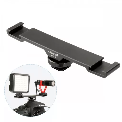 Ulanzi PT-2 Hot Shoe Mount Extension - vakupapucs adapter (UL-0865)