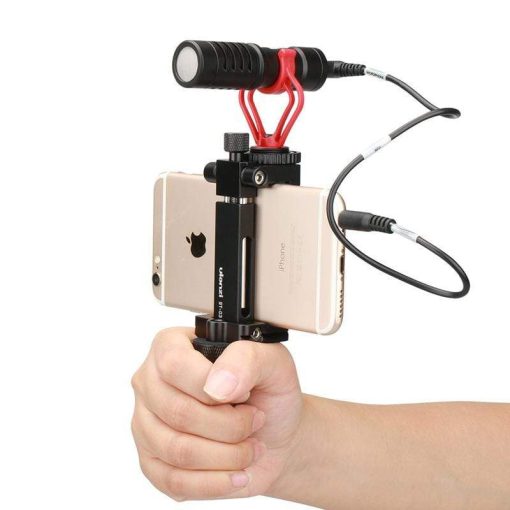 Ulanzi ST-03 telefon tartó adapter állványhoz, arca swiss szabvány, kisméretre összehajtható (UL-0595)