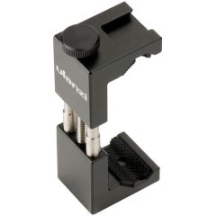   Ulanzi ST-02S alumínium telefon adapter, vakupapucs csatlakozóval, fekete (UL-0849)