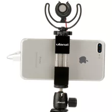 Ulanzi ST-02S alumínium telefon adapter, vakupapucs csatlakozóval, fekete (UL-0849)