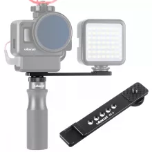 Ulanzi PT-7 fém tartókonzol vakupapucs csatlakozóval és 1/4" furatokkal (UL-1391)