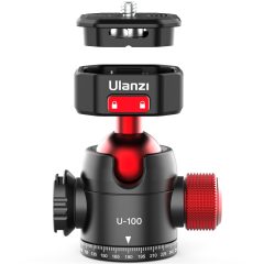   Ulanzi U-100 gömbfej gyorscseretalppal, vakupapucs csatlakozóval (UL-2305)
