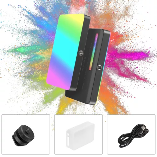 Ulanzi VL120 RGB LED videólámpa, 20 féle fényeffektus (UL-2495)