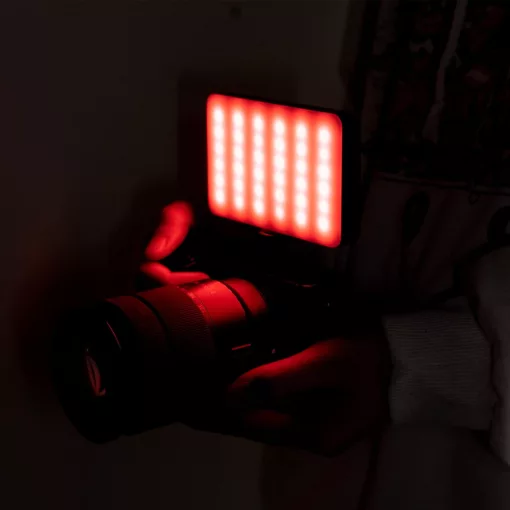 Ulanzi VL120 RGB LED videólámpa, 20 féle fényeffektus (UL-2495)