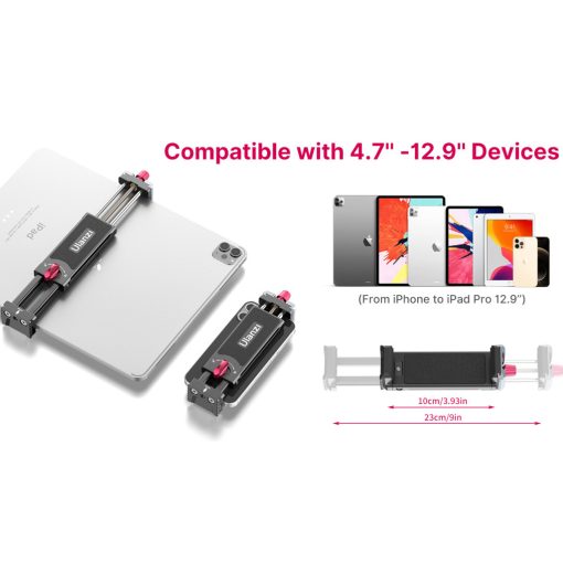 Ulanzi U-Pad III fém tablet tartó, állványra rögzíthető, arca swiss szabvány, vakupapucs adapterrel (UL-2597)