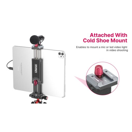 Ulanzi U-Pad III fém tablet tartó, állványra rögzíthető, arca swiss szabvány, vakupapucs adapterrel (UL-2597)