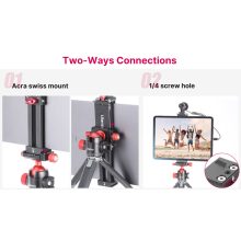 Ulanzi U-Pad III fém tablet tartó, állványra rögzíthető, arca swiss szabvány, vakupapucs adapterrel (UL-2597)