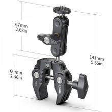Ulanzi R094 KAMERA SZUPER-BILINCS RÖGZÍTŐ - többfunkciós satu - 1/4" 3/8" (UL-2638)