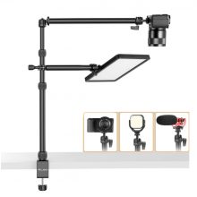 Ulanzi Vijim LS11 asztalra rögzíthető telefon és DSLR kamera állvány kiegészítő karral (2685)