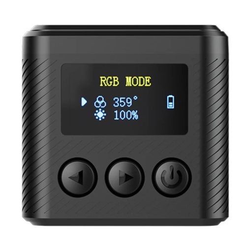 Ulanzi L2 RGB COB LED, vízálló IP68, 11 effekt , 800mAh, Oled kijelző, mágneses váz, 4cm (UL-2878)