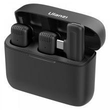 Ulanzi J12 Vezeték nélküli Lavalier mikrofon 2 adó és 1 vevő Android készülékekhez (UL-2883)