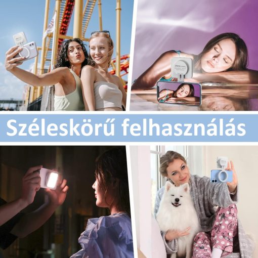 Ulanzi LT010 hordozható magsafe csatlakozású led lámpa, 2700-8000K, 300 mAh (UL-3021)