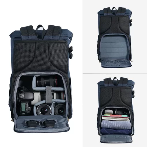 K&F Concept Beta Zip fotós hátizsák 17L, szövet, kék (KF-13-066V10)