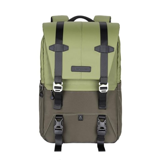 K&F Concept Beta Backpack 20 literes, fotós hátizsák, sötét zöld színben (KF-13-087AV2)