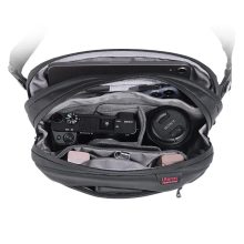 Ulanzi BP08 Traker Travel Chest bag, B009GBB1, fotós rendszerező oldaltáska, 4L, vízálló, fekete (UL-B009GBB1)