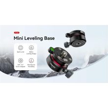 Ulanzi TT37 vízszintező mini állványfej, 3/8" és 1/4" (UL-T065GBB1)