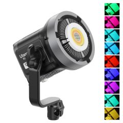   Ulanzi V-120W rgb COB led lámpa, 2700K-6500K, HSI, 95CRI, 20 effekt, V-Mount, APP vezérlés, Bowens (UL-L074CNA1)