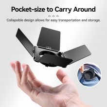 Ulanzi L059GBB1 4 szárnyú fényterelő előtét, mini Bowens csatlakozás, 4-leaf barndoors (UL-L059GBB1)