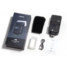 Ulanzi L060GBB1 F32 fényképezőgép vaku, dönthető fej, középpontos érintkezővel, 1400mAh (UL-L060GBB1)