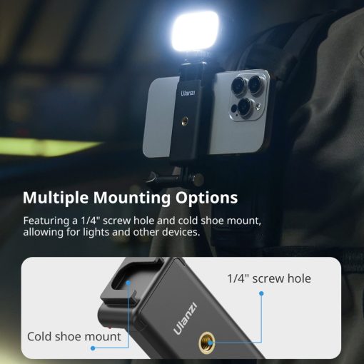 Ulanzi CO62 Go-Quick II hátizsák pántra, övre telefon és Gopro tartó adapter (UL-C064GBB1)