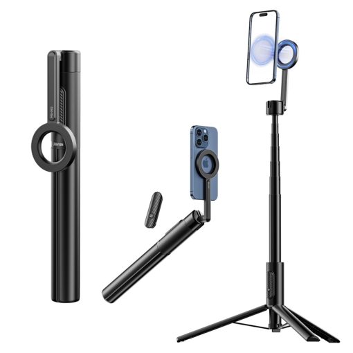 Ulanzi Magnetic Selfie Stick Max állvány, 164 cm selfie állvány, Magsafe telefon adapter, bluetooth (UL-M001B)