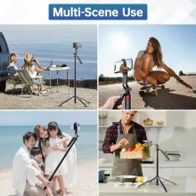 Ulanzi MA09 v2 selfie állvány, monopod telefonokhoz, bluetooth kioldó, 180cm max magasság (UL-M013GBB2)