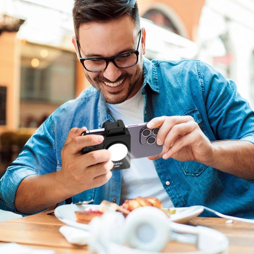 Ulanzi CG-02 okostelefon markolat, bluetooth kioldóval, fekete (3282B)