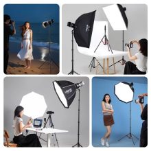 Ulanzi T230 led/lámpaállvány, 58-230cm, 5kg teherbírás, 180 fok-ban visszafordítható lábakkal (UL-T145)