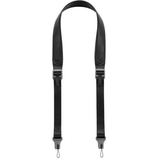 Ulanzi CSS1 U-Snap nyakpánt, gyorskioldó csattal, 60kg teherbírás, 3,8cm x 108-140cm, fekete (UL-B194)
