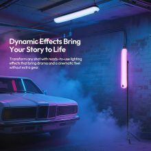 Ulanzi UA20C, 20W, felfújható Led cső, cseppálló, RGB, 1800-10000K, 12 effekt, 2500mAh, 12x90cm (UL-L234)