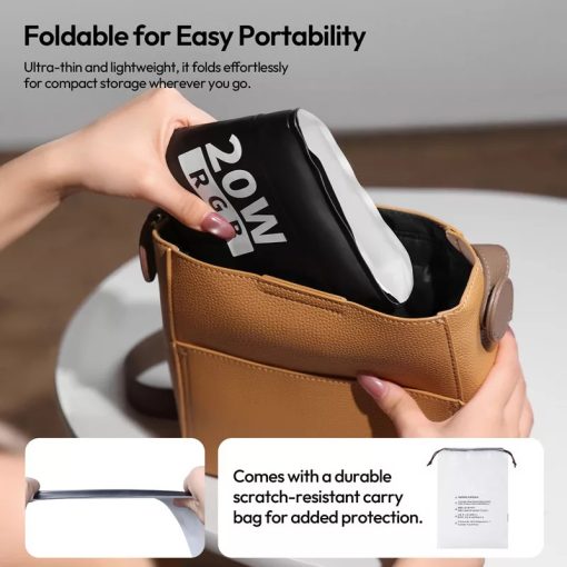 Ulanzi UA20C, 20W, felfújható Led cső, cseppálló, RGB, 1800-10000K, 12 effekt, 2500mAh, 12x90cm (UL-L234)