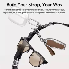 Ulanzi YF01 Y-Flex Strap, nyakpánt, csuklópánt, beépített USB-C kábel, fekete (UL-C092)