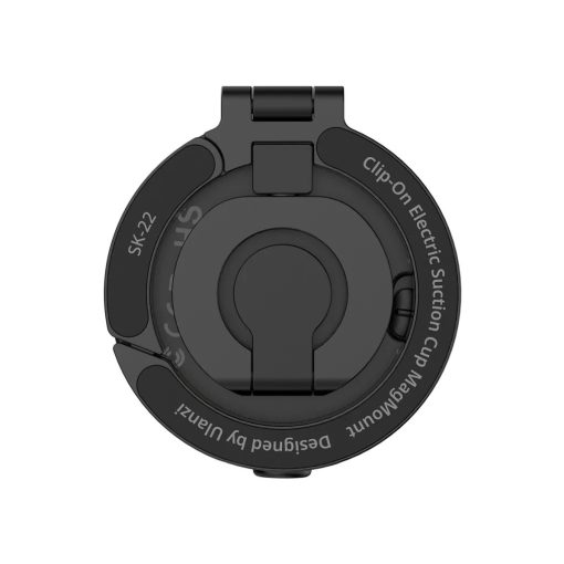 Ulanzi SK-22 elektromos vákuumos telefontartó konzol, Magsafe kompatibilis telefonokhoz, karabiner (UL-M096)