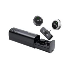   Ulanzi A21 csiptetős vezeték nélküli mikrofon, 2db mikrofon, zajszűrés, USB-C, fekete, fehér (UL-A055)
