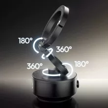 Ulanzi SK-22 A elektromos vákuumos telefontartó konzol, Magsafe kompatibilis telefonokhoz, karabiner (UL-M096A)