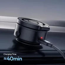 Ulanzi SK-22 A elektromos vákuumos telefontartó konzol, Magsafe kompatibilis telefonokhoz, karabiner (UL-M096A)