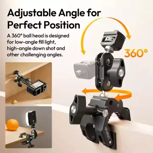 Ulanzi CO78 multi funkionális super clamp, satu + magic arm (UL-C084)