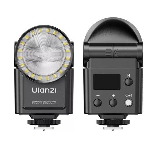 Ulanzi F16R fényképezőgép vaku és LED lámpa (UL-L302)