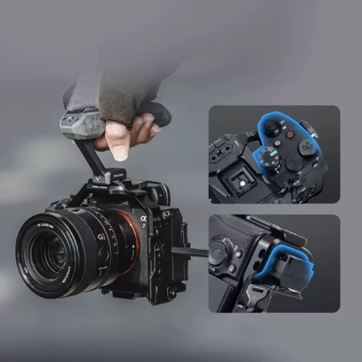 Falcam F22&F38&F50 Quick Release Camera Cage Black (FOR A7M5/A7R5/A7M4)