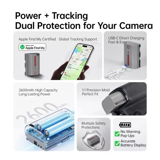 Falcam TagBatt Direct-Charge Akku (Canon LP-E6)