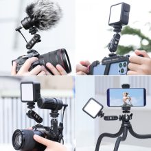 Ulanzi R102 kétfejű bilincs, mindkét oldalon 1/4-es csavarral (UL-3058)