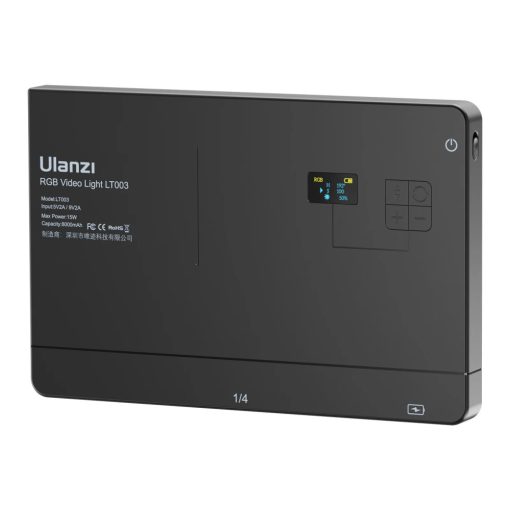Ulanzi LT003 RGB Led lámpa, 2100Lux, 2500-9000K, 8000 mAh (UL-3099)