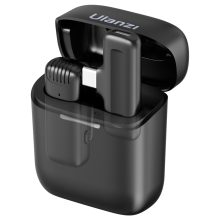 Ulanzi J11 vezeték nélküli Lavalier mikrofon, 1 mikrofon és 1 vevő, usb-c csatlakozás, fekete      – Regisztráljon, hogy elsőként (3134)