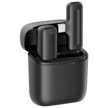 Ulanzi J11 vezeték nélküli Lavalier mikrofon, 1 mikrofon és 1 vevő, usb-c csatlakozás, fekete      – Regisztráljon, hogy elsőként (3134)