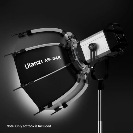 Ulanzi AS045 45cm-es nyitható octobox méhsejtráccsal, Bowens csatlakozás (UL-3308)