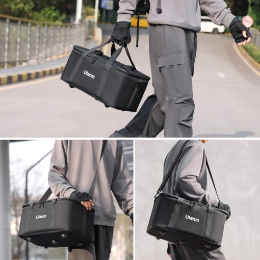 Ulanzi OM-01 nagy multifunciós hordtáska, szabadon variálható elválasztó elemekkel, 21x27x43cm (UL-B014)