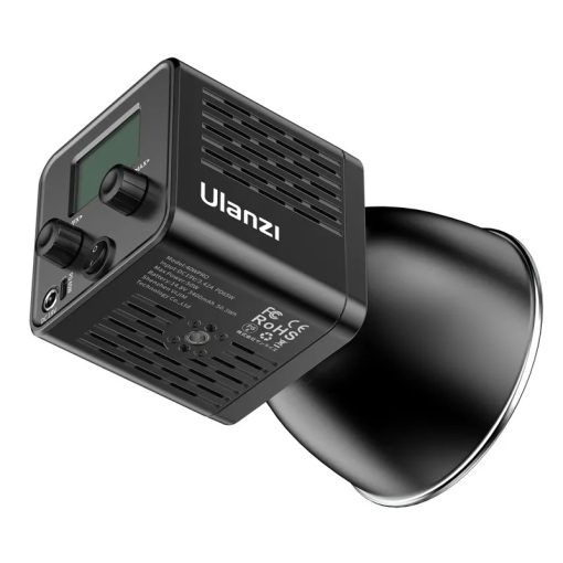 Ulanzi L023, 40W PRO Bi-Color COB, hordozható LED, 2500-6500K, 13260Lux, 8 effekt, 3400mAh (UL-L023)