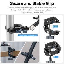 Ulanzi R011a super clamp, satu, rögzítőbilincs, HD01 10"-os magic arm (UL-T018)