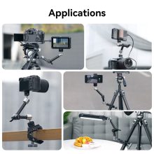 Ulanzi R011a super clamp, satu, rögzítőbilincs, HD01 10"-os magic arm (UL-T018)